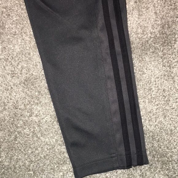 Reflective Gray Black soccer ⚽️ warm up tennis jogging track Pants L 36 x 32 - Picture 3 of 9